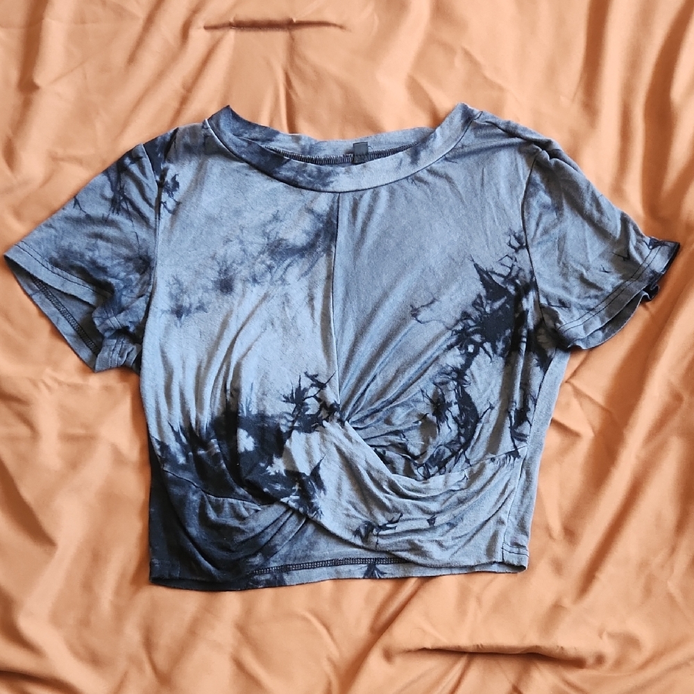 Tie-Dye Blue Women's Top